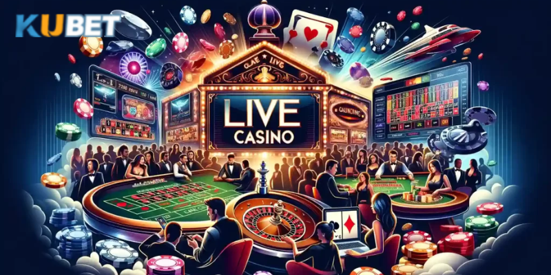 Cá cược Live Casino cung cấp giao diện người dùng thân thiện