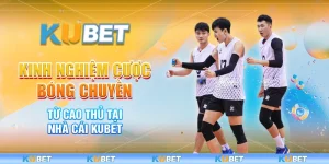 Kinh nghiệm cược bóng chuyền